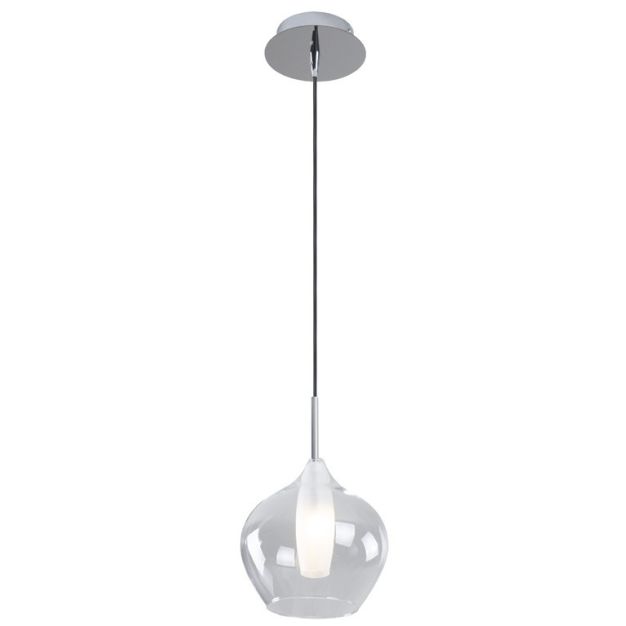 Maxlight City - lampe suspendue - Ø 17 x 120 cm - transparent