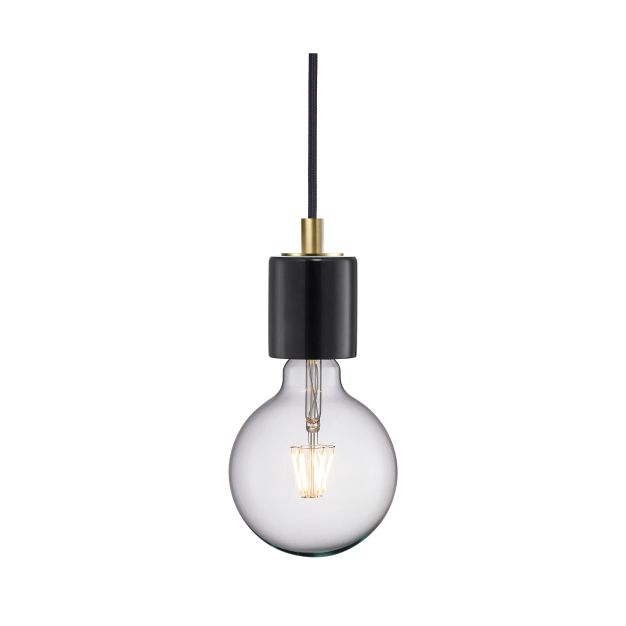 Nordlux Siv - lampe suspendue - Ø 6 x 280 cm - noir