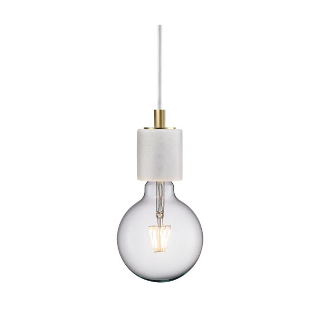 Nordlux Siv - lampe suspendue - Ø 6 x 280 cm - blanc