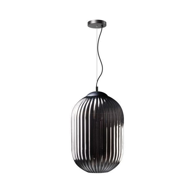 ETH Glamm - lampe suspendue - Ø 30 x 165 cm - noir