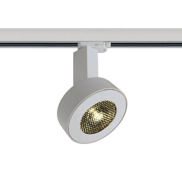 ONE Light Honeycomb - spot sur rail - système de rail triphasé - Ø 14 x 24 cm - 30W LED incl. - blanc