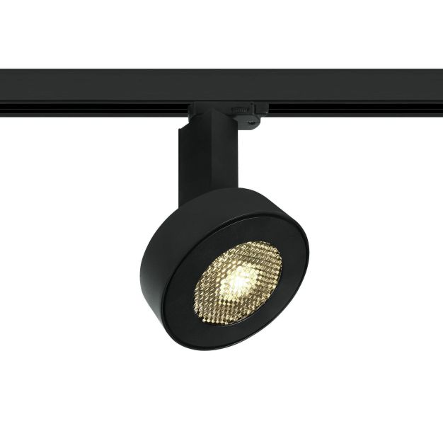 ONE Light Honeycomb - spot sur rail - système de rail triphasé - Ø 14 x 24 cm - 30W LED incl. - noir