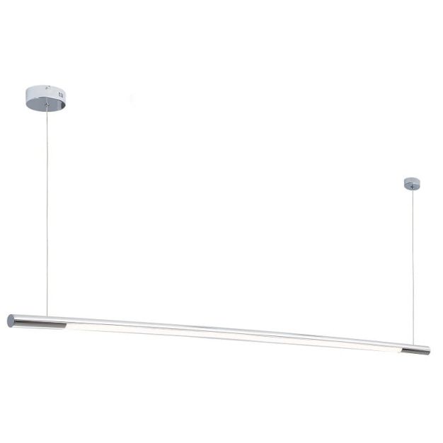 Maxlight Organic Horizon - lampe suspendue - 150 x 140 cm - 26W LED dimmable incl - chrome