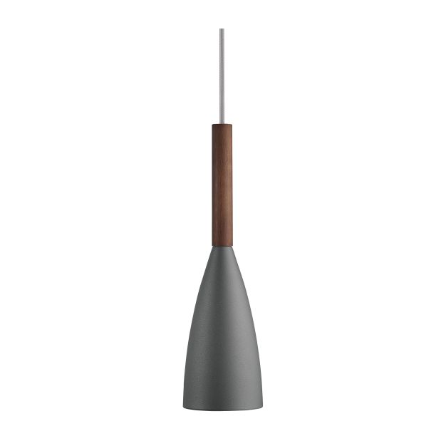 Design for the People Pure 10 - lampe suspendue - Ø 10 x 344 cm - gris et marron