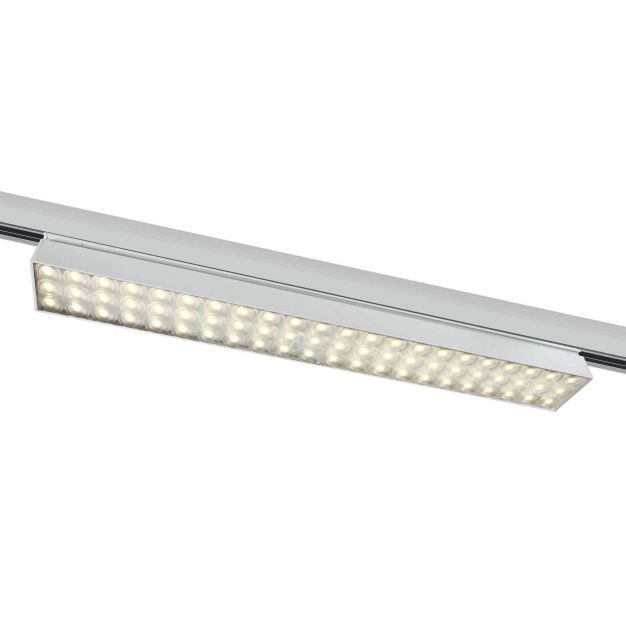 ONE Light High Power Linear - rail lumineux - système de rail triphasé - 115 x 4 x 6,4 cm - 60W LED incl. - blanc - couleur de lumière blanche