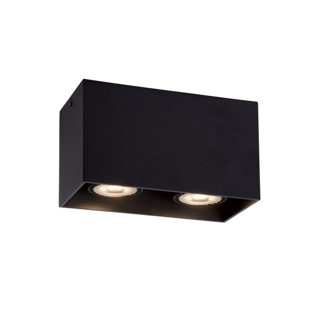 Lucide Bodi II - spot en saillie - 16,5 x 8,25 x 9,5 cm - noir