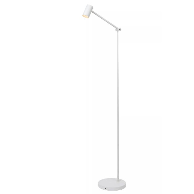 Lucide Tipik - lampadaire rechargeable - 37,3 x 22 x 138 cm - 3 step dimmer - 3W LED incl - blanc