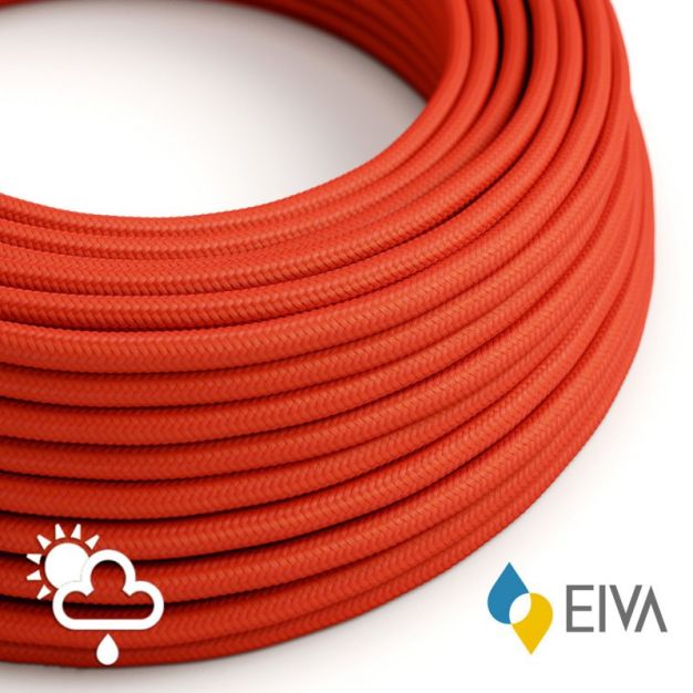 Creative Cables EIVA - cordon textile - IP65 - par 100 cm - rouge