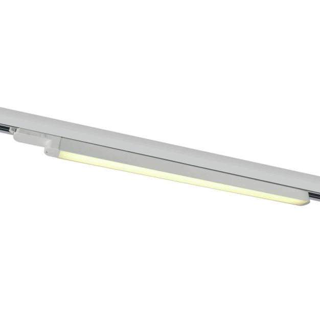 ONE Light LED Linear Track Light - Système de rail triphasé - 65 x 3 x 3 cm - 16W LED incl. - blanc - couleur de lumière blanche