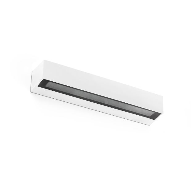 Faro Doro - applique murale - 38 x 7,5 x 5,8 cm - 20W LED incl. - IP65 - blanc mat