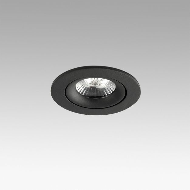 Faro Nais Orientable - spot à encastrer - Ø 70 mm, Ø 76 mm à encastrer - 7W LED incl. - noir mat