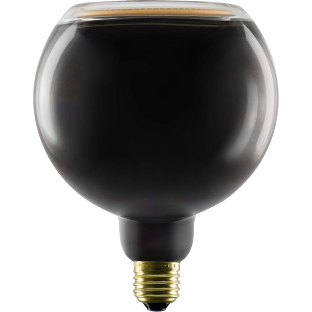 Segula Lampe LED - Billard flottant - Ø 12,5 x 16,5 cm - E27 - 4W dimmable - 2200K - noir