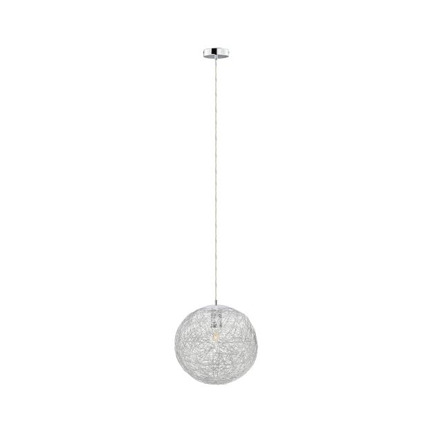 Nordlux Eagle 30 - lampe suspendue - Ø 40 x 120 cm - 7,4W LED incl. - chrome