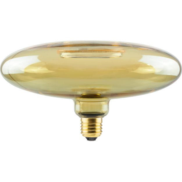 Segula Ampoule LED - Ovni flottant - Ø 22 x 12 cm - E27 - 4W dimmable - 2200K - ambre