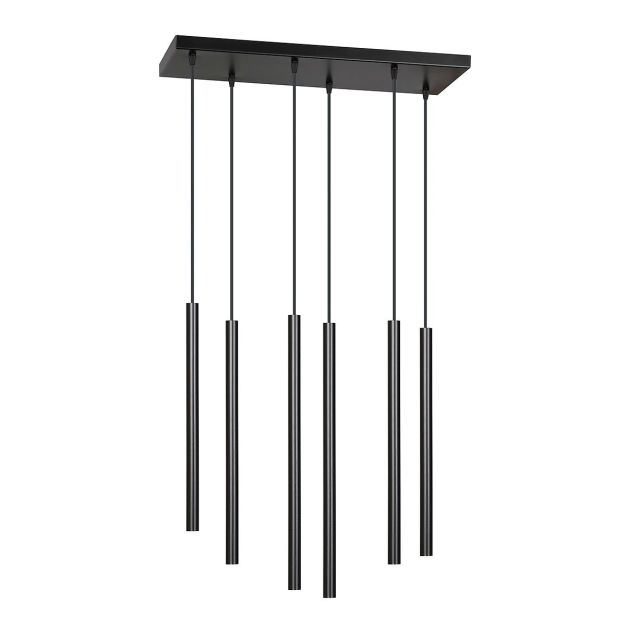 Emibig Selter 6 - lampe suspendue - 59 x 22 x 120 cm - noir