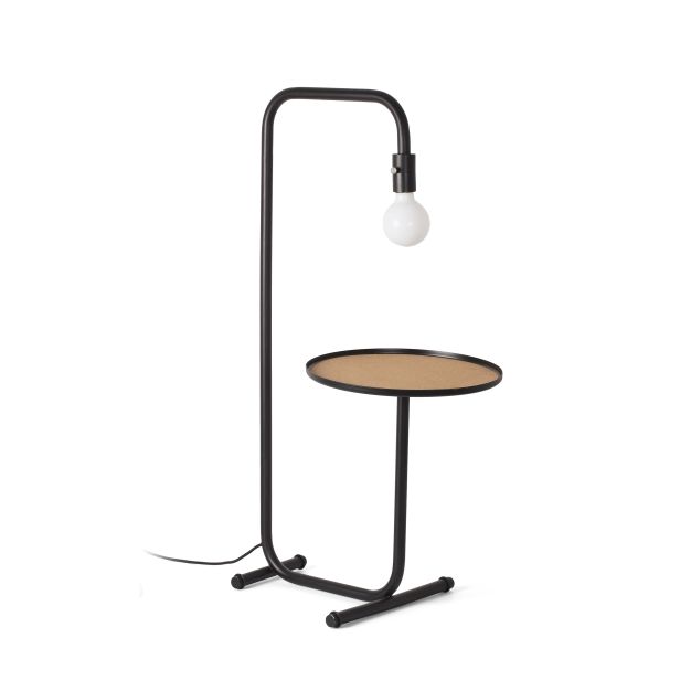 Faro Guest - lampadaire - 106 cm - noir mat