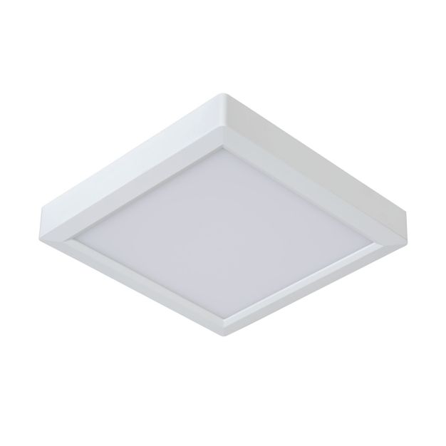 Lucide Tendo-led - plafonnier / spot encastré - 22 x 22 x 3 cm - 18W LED incl - blanc