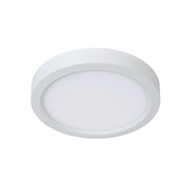 Lucide Tendo - plafonnier / spot encastré - Ø 22 x 3 cm - 18W LED incl. - blanc