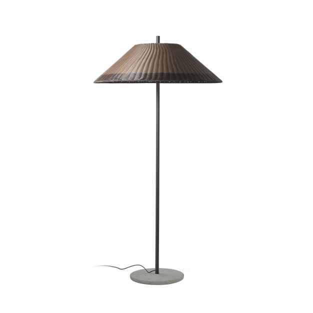 Faro Saigon - lampadaire - Ø 103 x 195 cm - IP65 - brun