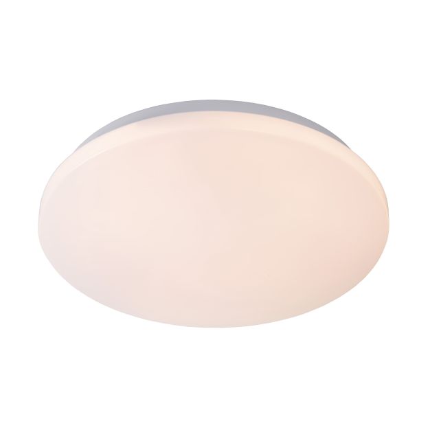 Lucide Otis - plafonnier - Ø 39 x 39 x 6,5 cm - 32W LED incl. - opale