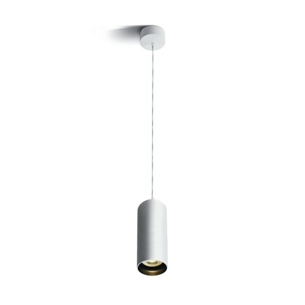 ONE Light Cylinder - lampe suspendue - Ø 6,8 x 146,5 cm - blanc