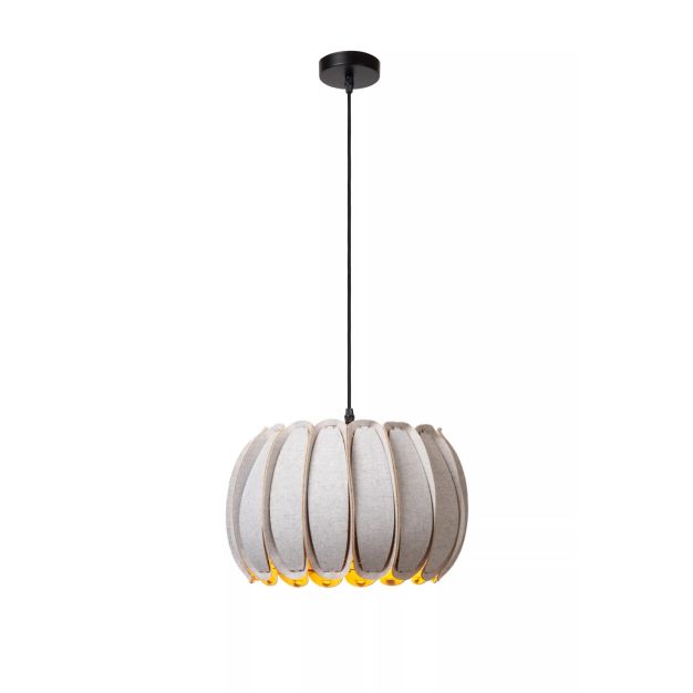 Lucide Spencer - lampe suspendue - Ø 30 x 149,5 cm - gris