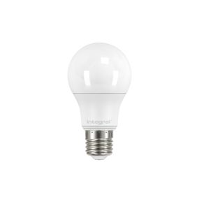 Ampoule LED intégrée - Ø 6 x 11 cm - E27 - 5,5W non-dégradable - 2700K - verre laiteux