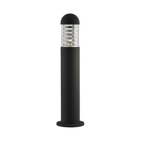 Searchlight Bronx - lampe de jardin - Ø 16 x 60 cm - IP65 - noir