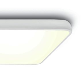 ONE Light LED Slim Line Plafo - plafonnier - 64 x 64 x 9 cm - 62W LED incl. - blanc