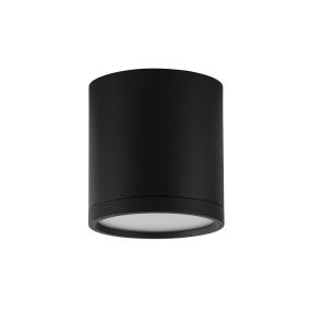 Nova Luce Garf - spot en saillie - Ø 7 x 7,5 cm - 7W LED incl. - noir sable