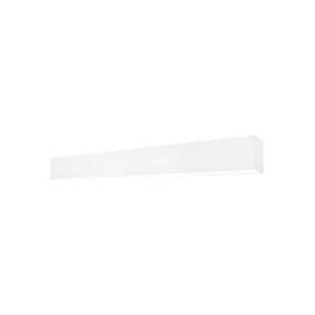 Roi Du Luminaire Linear - plafonnier - 57 x 6,5 x 5 cm - 18W LED incl. dimmable - blanc - couleur de lumière blanc chaud