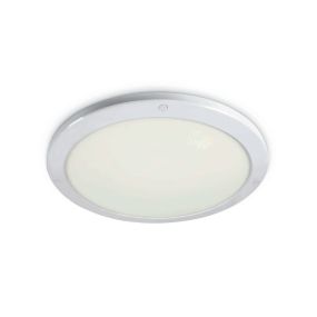 ONE Light Ultra Slim LED Panel Plafo - plafonnier - Ø 45 x 1,8 cm - 38W LED incl. - IP40 - blanc - couleur de lumière blanche