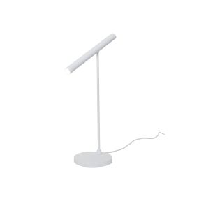 Artdelight Harper - lampe de table avec détecteur de mouvement - 14 x 14 x 52,5 cm - 6W LED dimmable incl - blanc