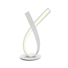 ONE Light Ribbon - lampe de table - Ø 16 x 36 cm - 10W LED incl - blanc