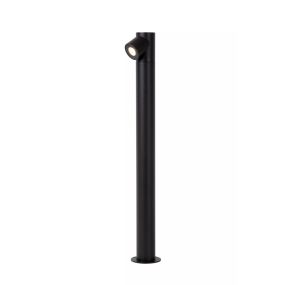 Lucide Ibamba - lampe de jardin - 8 x 8,3 x 60 cm - 6W LED incl. - IP65 - noir