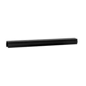 Nova Luce - cache pour rail magnétique (raccourcissable) - 1 mètre - noir