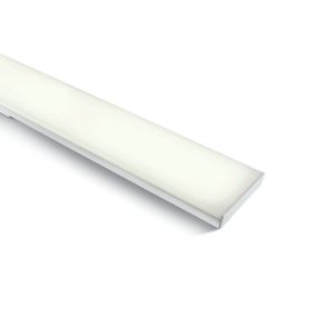 ONE Light LED Linear Floating Light - plafonnier - 120 x 12 x 2 cm - 48W LED incl. - blanc - couleur de lumière blanche