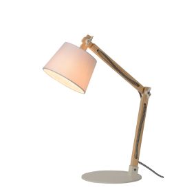 Lucide Olly - lampe de bureau - 68 cm - blanc