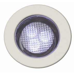 Brilliant Kozi 30 - lot de 10 - spots à encastrer - Ø 30 mm, Ø 22 mm à encastrer - 0,15W LED incl. - IP44 - blanc