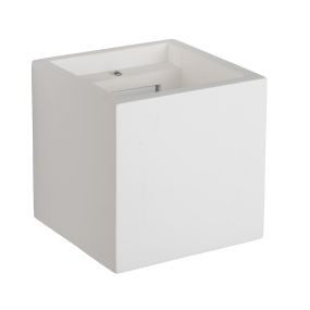 Lucide Gipsy Cube - applique murale - 11,5 x 11,5 x 11,5 cm - blanc