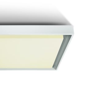 ONE Light Outdoor Project - plafonnier extérieur - 34 x 34 x 5 cm - 30W LED incl. - IP54 - blanc