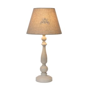 Lucide Robin - lampe à poser - 53,5 cm - taupe