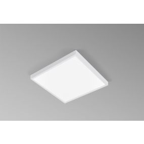 Century Italia P-Quadro Advance - plafonnier - 59,5 x 59,5 x 1 cm - 40W LED incl. - IP40 - blanc