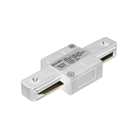 Elmark track accessories - I connector - 1 phase track system - white