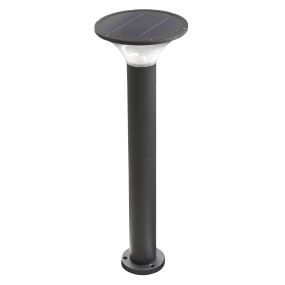 Century Iltalia Sunny Solare - poteau de jardin solaire - Ø 20,5 x 56,5 cm - 2W LED incl. - IP65 - noir