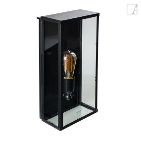 Authentage Vitrine Normal - applique d'extérieur - 20 x 10 x 40 cm - IP43 - bronze