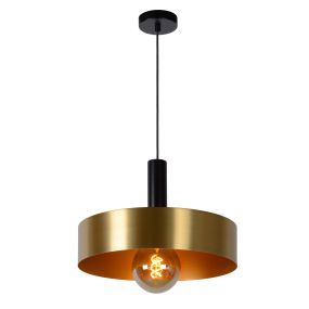 Lucide Giada - lampe suspendue - Ø 40 x 163 cm - or mat