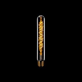 ETH Tube Spiral LED Filament - 18,5 cm - E27 - 8W - 2200K - transparent