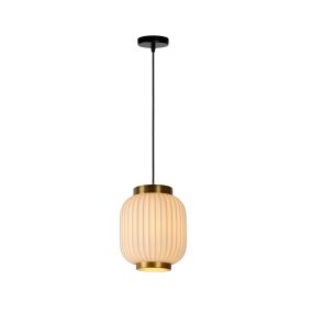 Lucide Gosse - lampe suspendue - Ø 19,5 x 170 cm - blanc