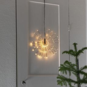 Konstsmide - ampoule décorative micro LED - Ø 25 x 500 cm - ambre et noir